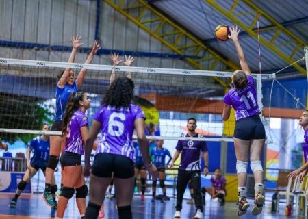 Jardim sedia fase do voleibol dos Jogos Escolares com mais de 500 atletas
