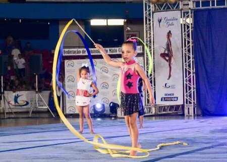 Festival de Gin&aacute;stica re&uacute;ne 350 jovens atletas em Campo Grande neste s&aacute;bado