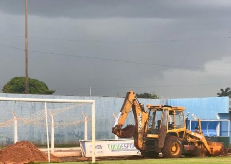 Est&aacute;dio Jacques da Luz passa por reformas para receber jogos do estadual