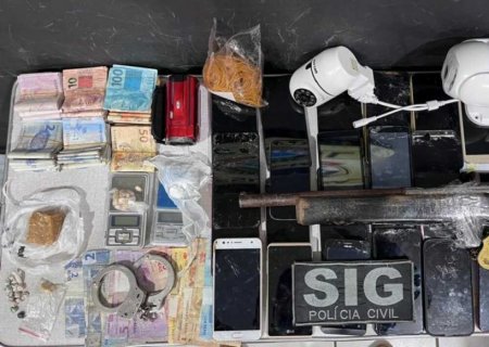 Operação fecha seis 'bocas de fumo' em uma tarde no interior de MS