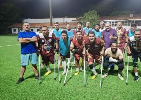 Time de amputados de MS participa de campeonato no interior S&atilde;o Paulo
